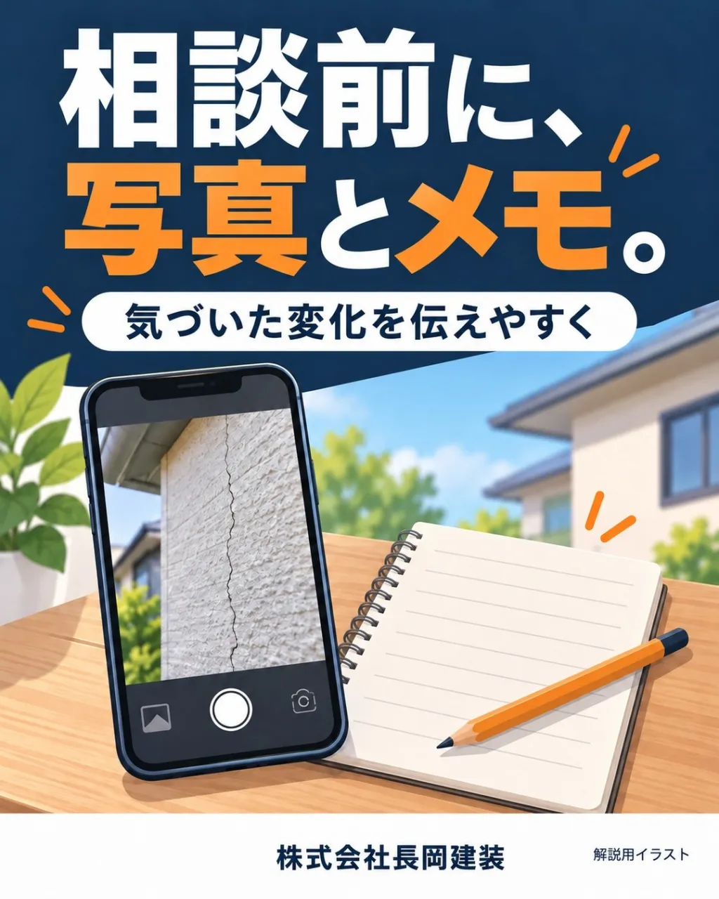 住まいの気になる変化、どう伝えればいい？